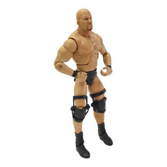 WWE Stone Cold Steve Austin Action Figure Wrestling 7" Wrestler 2011 Mattel - Picture 3 of 11
